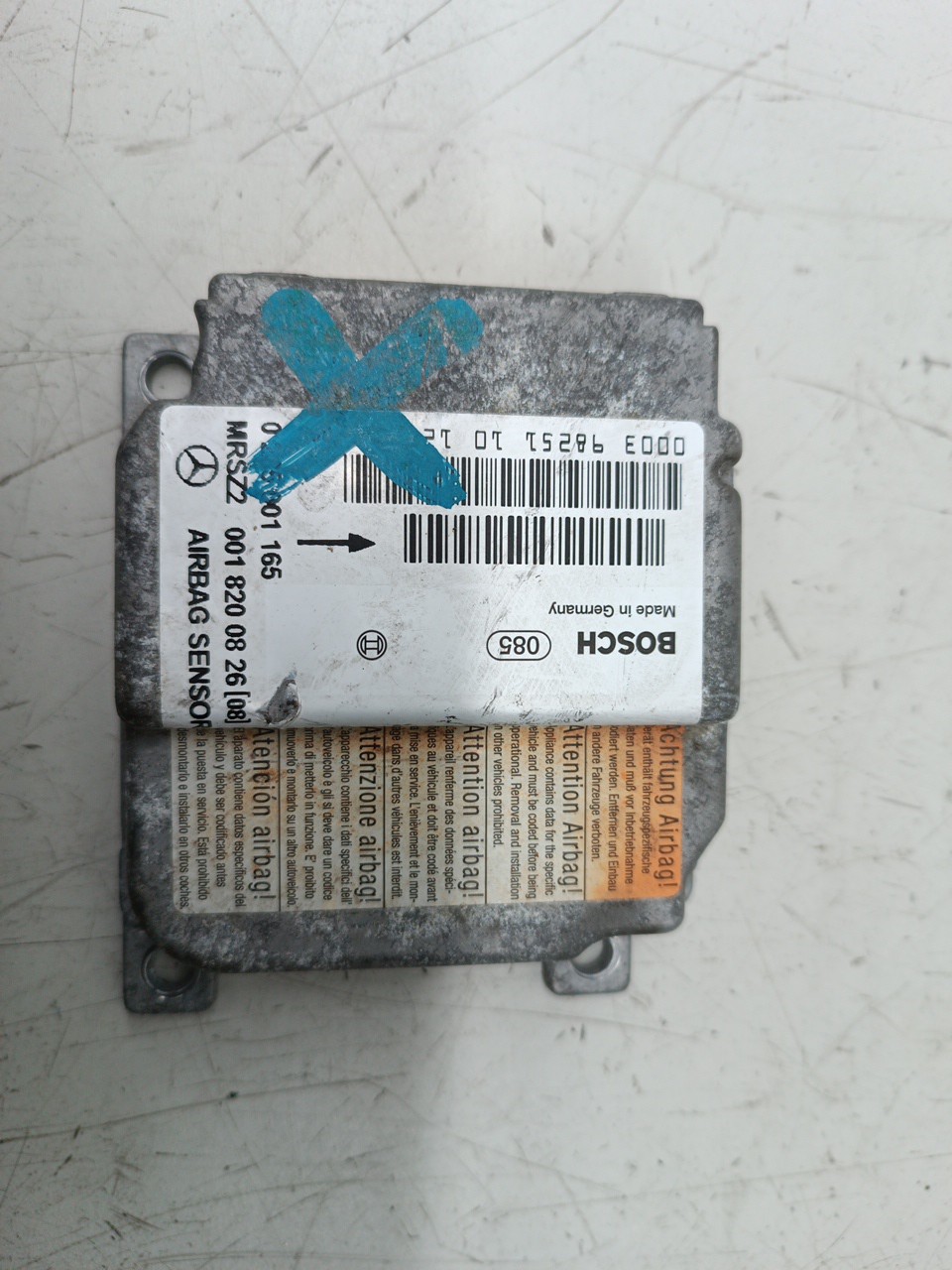 Centralina de Airbag MERCEDES-BENZ SLK (R170) | 96 - 04 Imagem-1