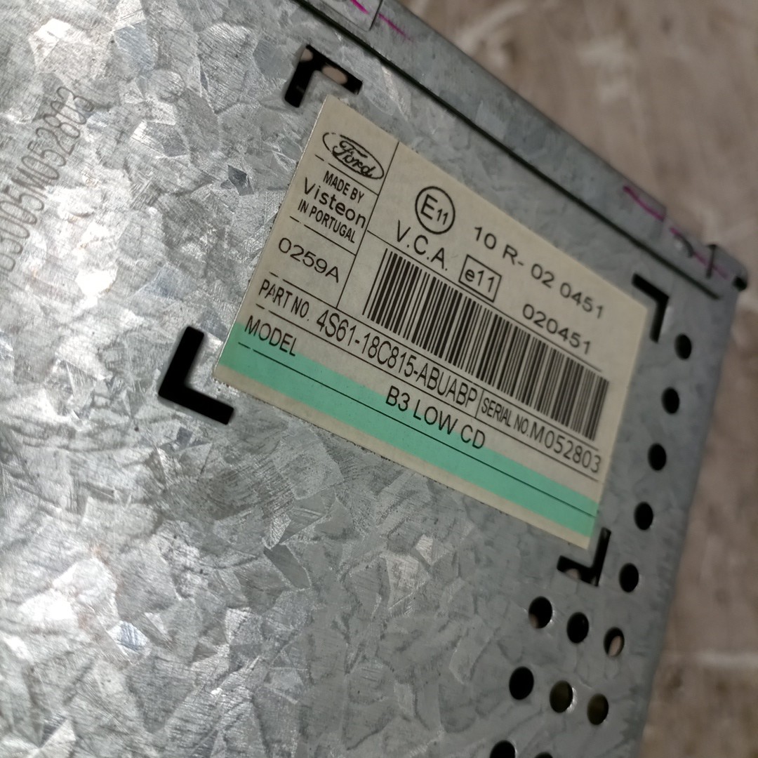 Auto-Rádio FORD FIESTA V (JH_, JD_) | 01 - 14 Imagem-3