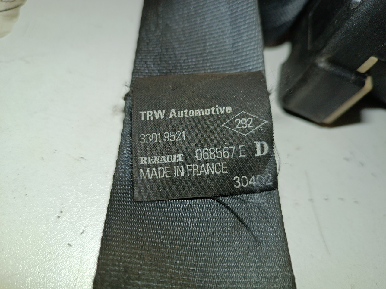 Cinto Frente Direito RENAULT CLIO II (BB_, CB_) | 98 - 