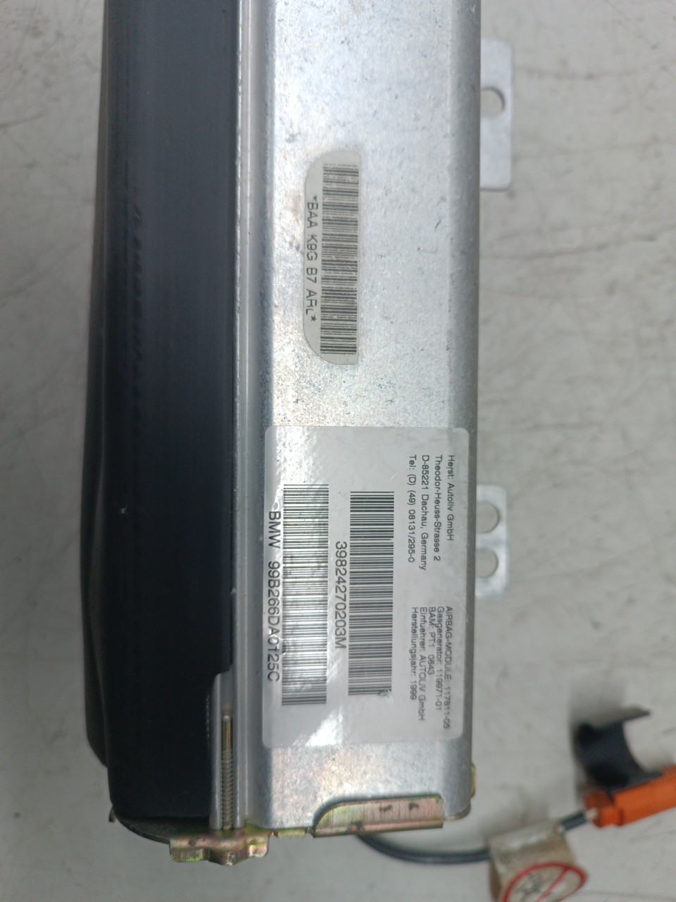 Airbag Passageiro BMW 3 Compact (E36) | 94 - 00 Imagem-2