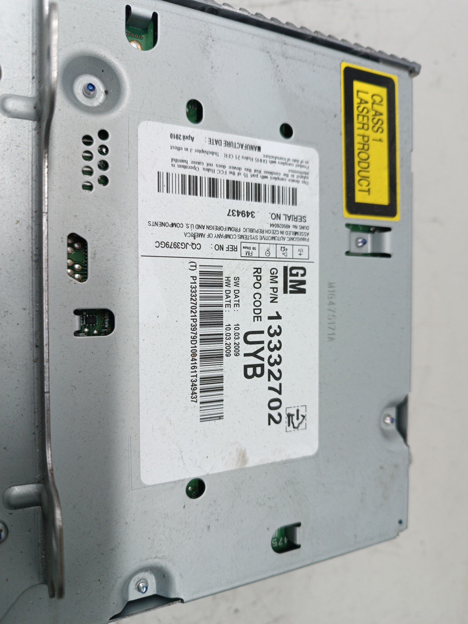 Auto-Rádio OPEL INSIGNIA A (G09) | 08 - 17 Imagem-1