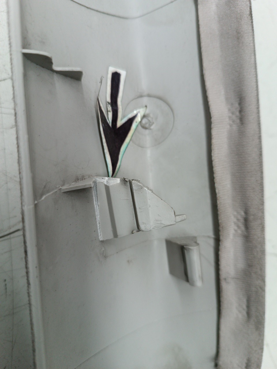 Moldura de pilar A PEUGEOT 307 (3A/C) | 00 - 12 Imagem-3