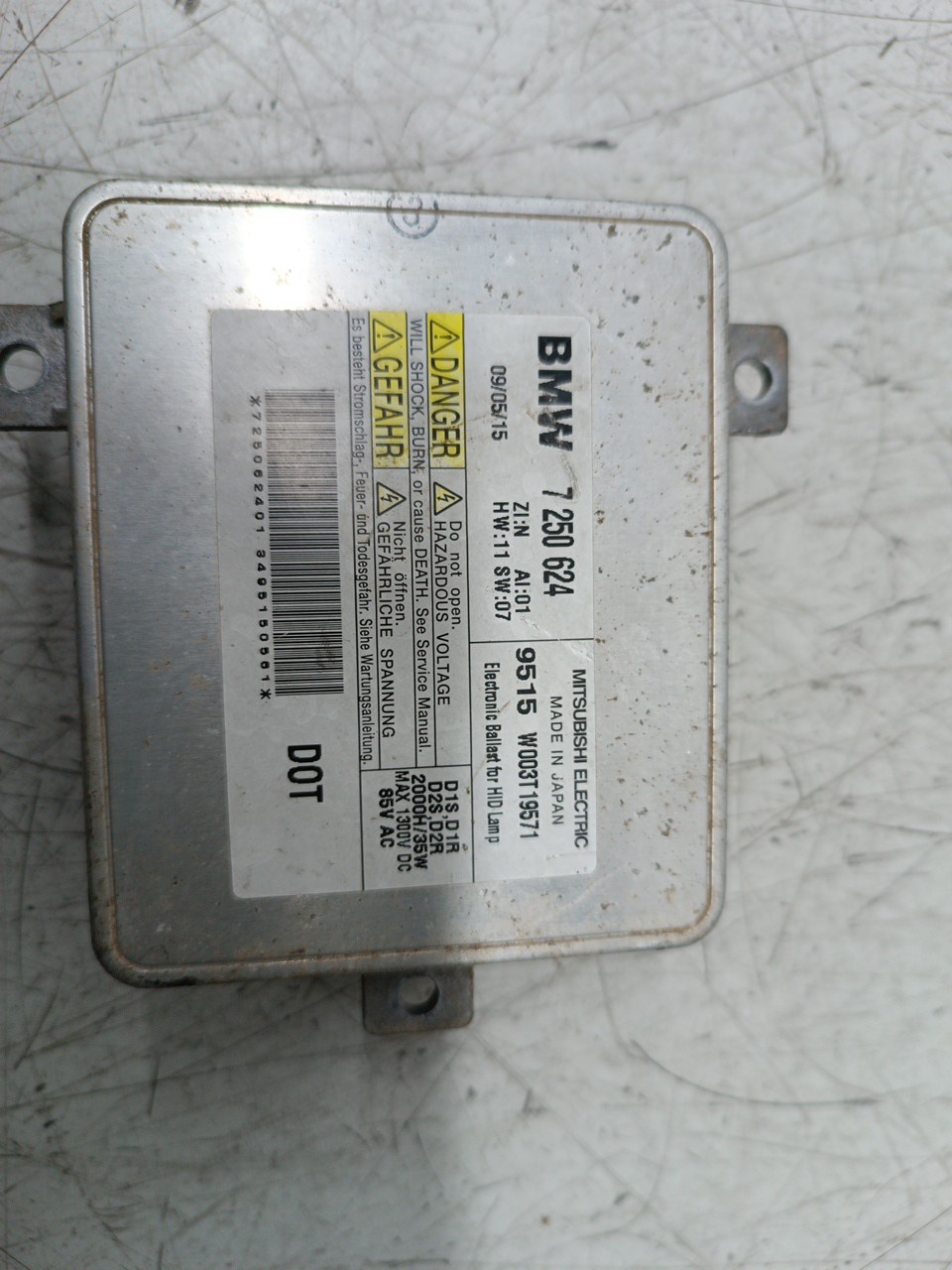 Balastro de Xenon BMW 3 Touring (E91) | 04 - 12 Imagem-1