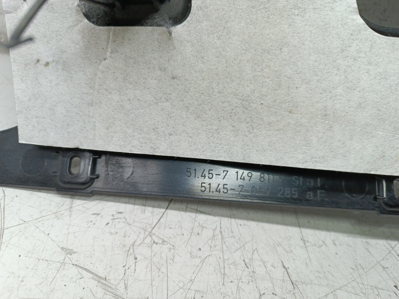 Painel inferior de tablier BMW 3 Touring (E91) | 04 - 12 Imagem-2