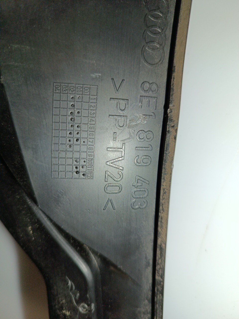 Grelha de torpedo AUDI A4 Avant (8E5, B6) | 00 - 05 Imagem-5