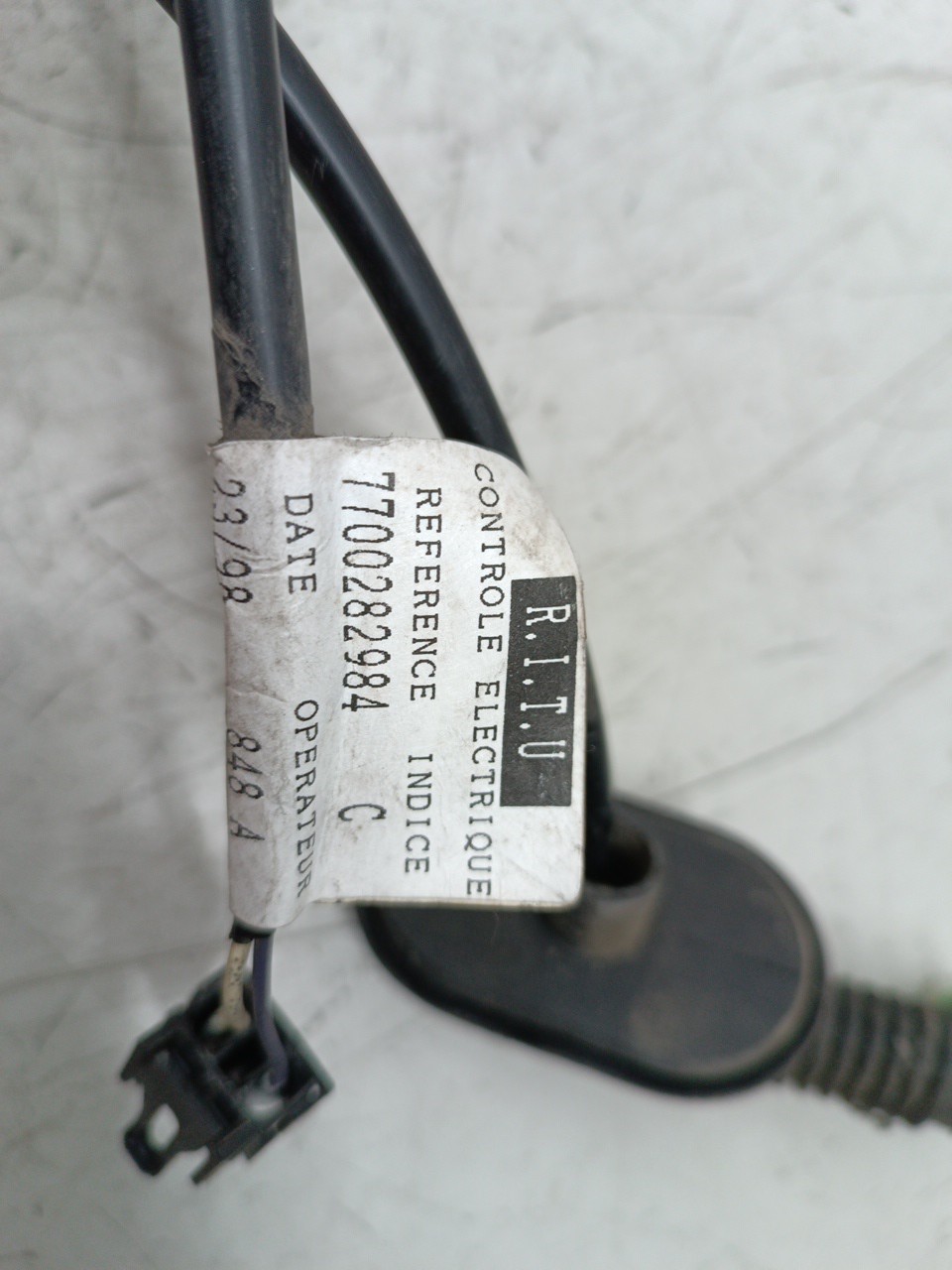 Instalação eléctrica porta trás direita RENAULT CLIO I (B/C57_, 5/357_) | 90 - 98 Imagem-2