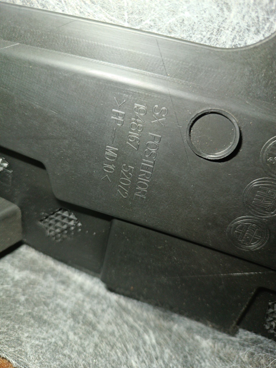 Quartela de porta trás esquerda ALFA ROMEO GIULIETTA (940_) | 10 -  Imagem-2