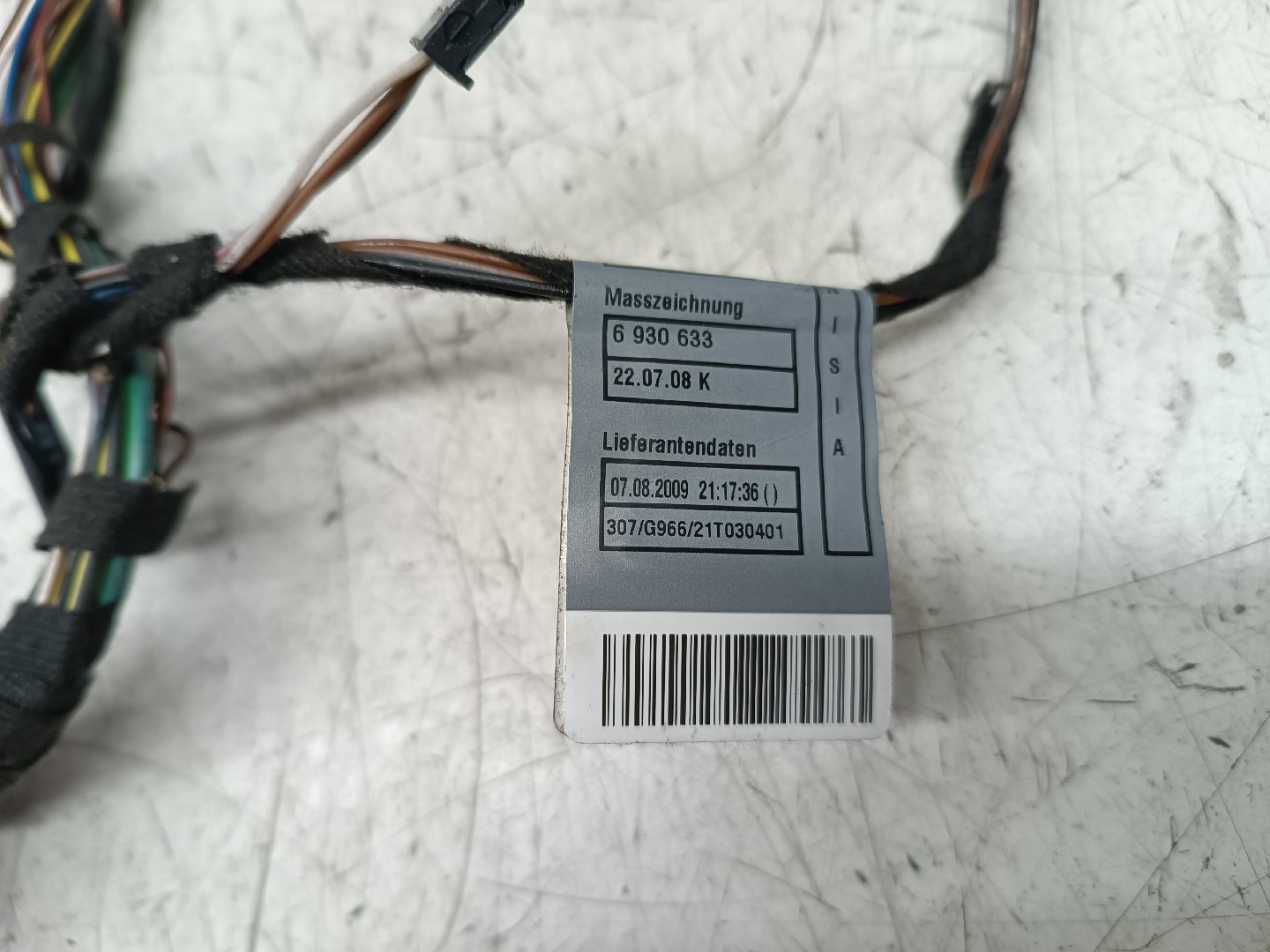 Instalação eléctrica porta trás direita BMW 3 Touring (E91) | 04 - 12 Imagem-1