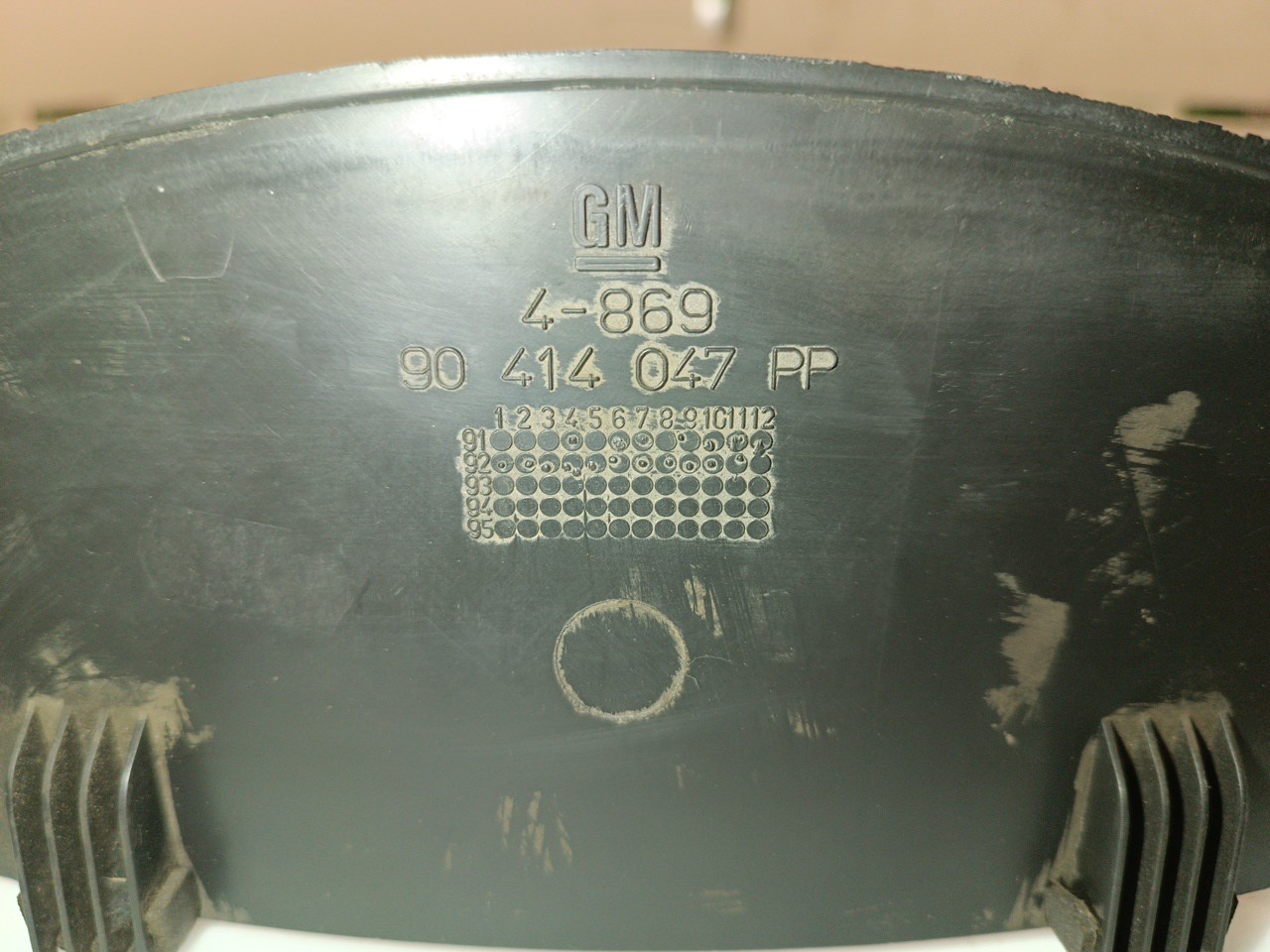 Aro de quadrante OPEL ASTRA F Combi (T92) | 91 - 98 Imagem-3