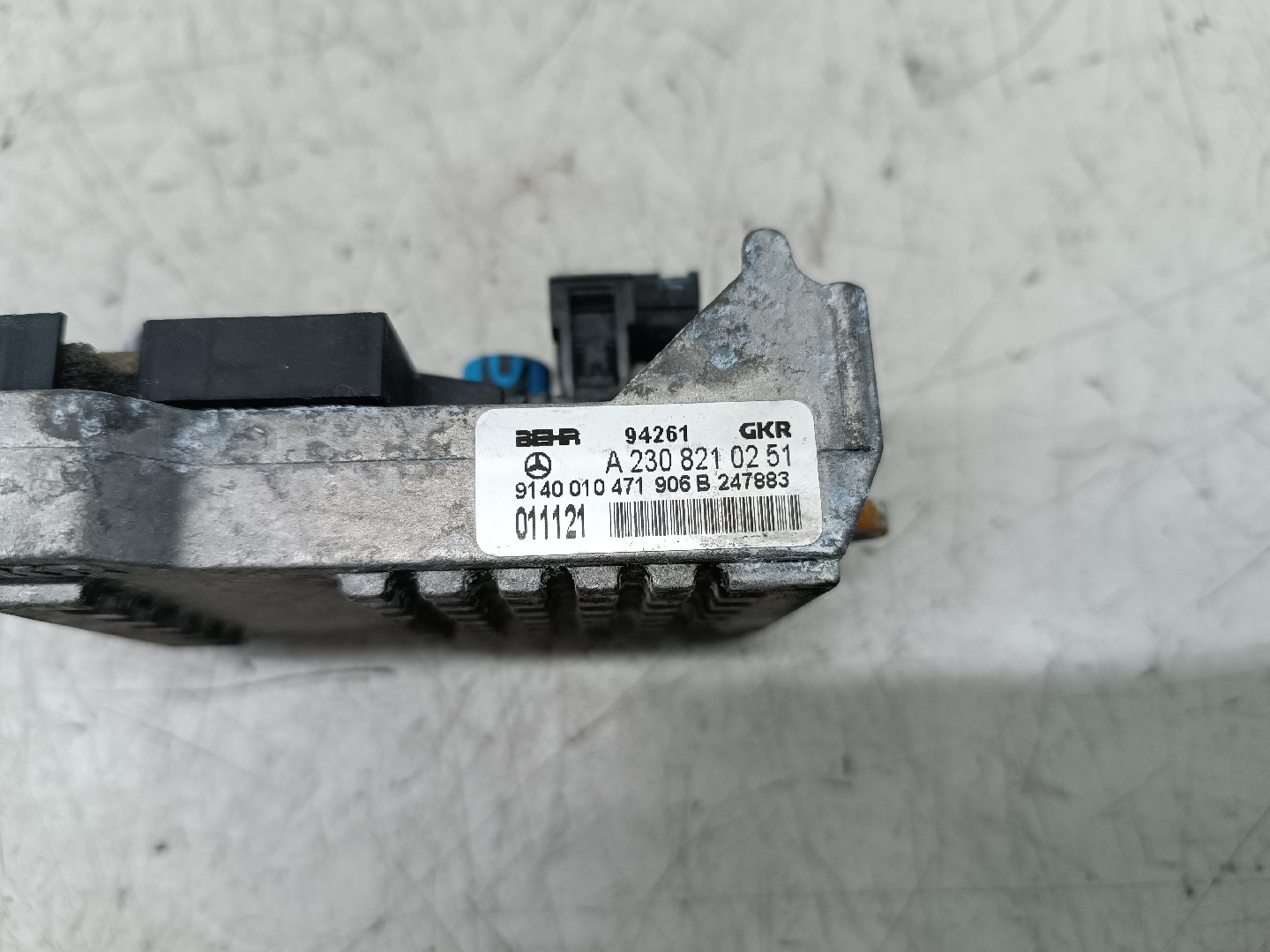 Resistencia de sofagem MERCEDES-BENZ C-CLASS (W203) | 00 - 07 Imagem-4