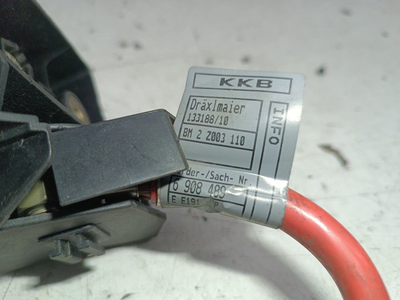 Cabo de bateria positivo BMW 3 Compact (E46) | 01 - 05 Imagem-1