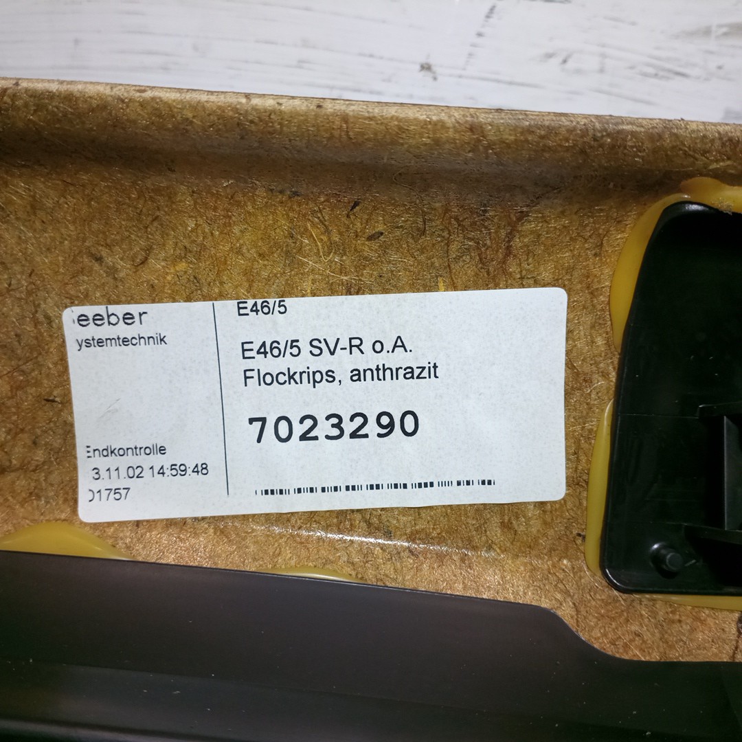 Quartela de porta trás direita BMW 3 Compact (E46) | 01 - 05 Imagem-3