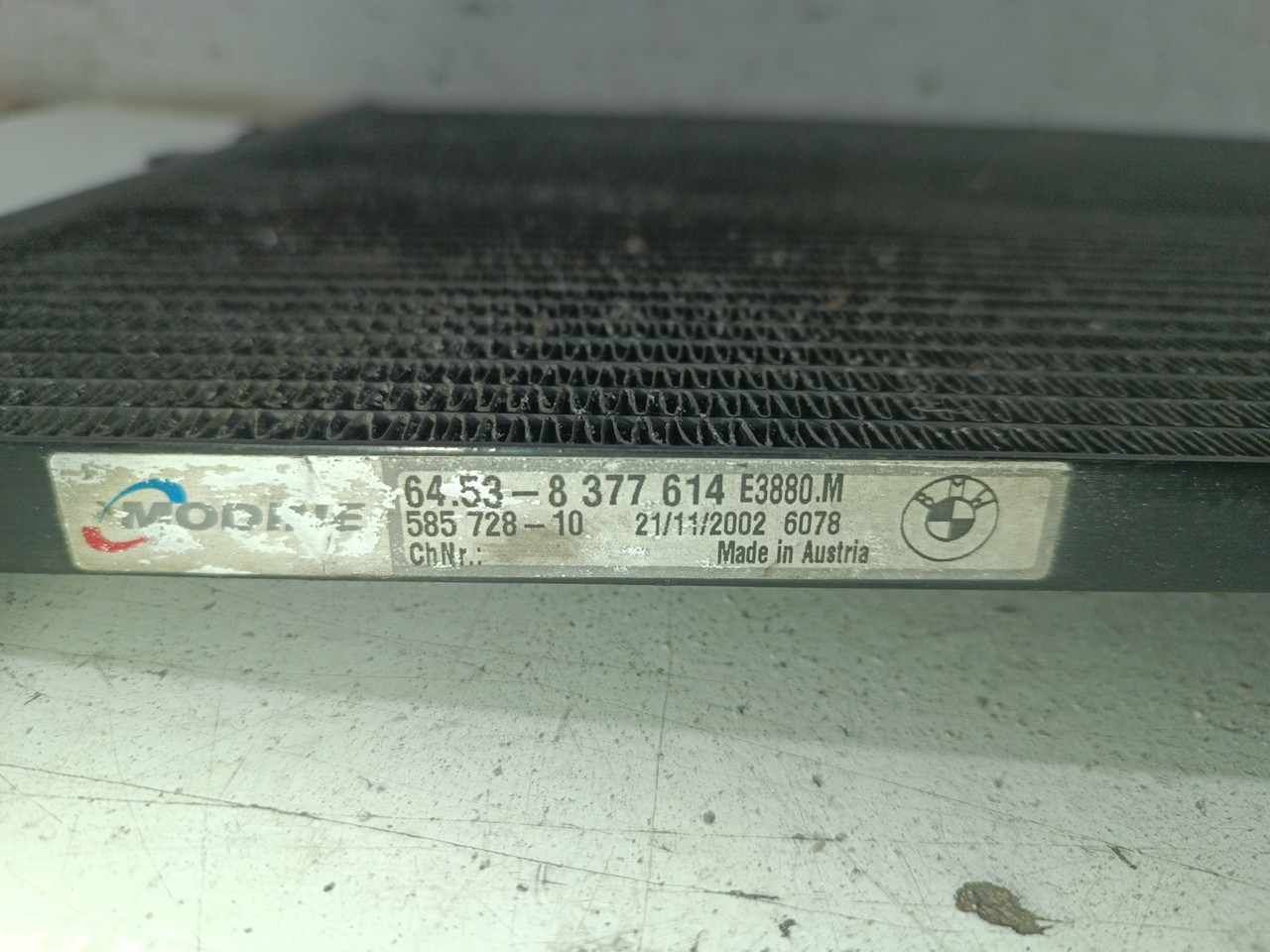 Radiador de AC BMW 3 Compact (E46) | 01 - 05 Imagem-1