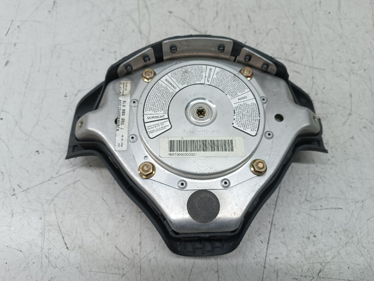 Airbag Conductor AUDI A3 (8L1) | 96 - 06 Imagem-1