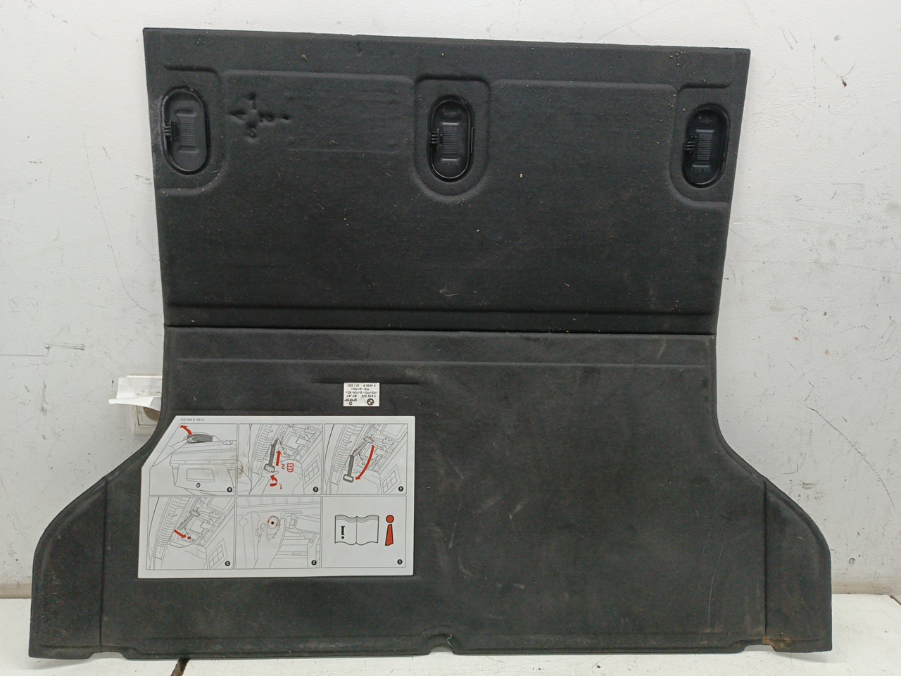 Cobertura inferior da mala BMW 3 Compact (E46) | 01 - 05