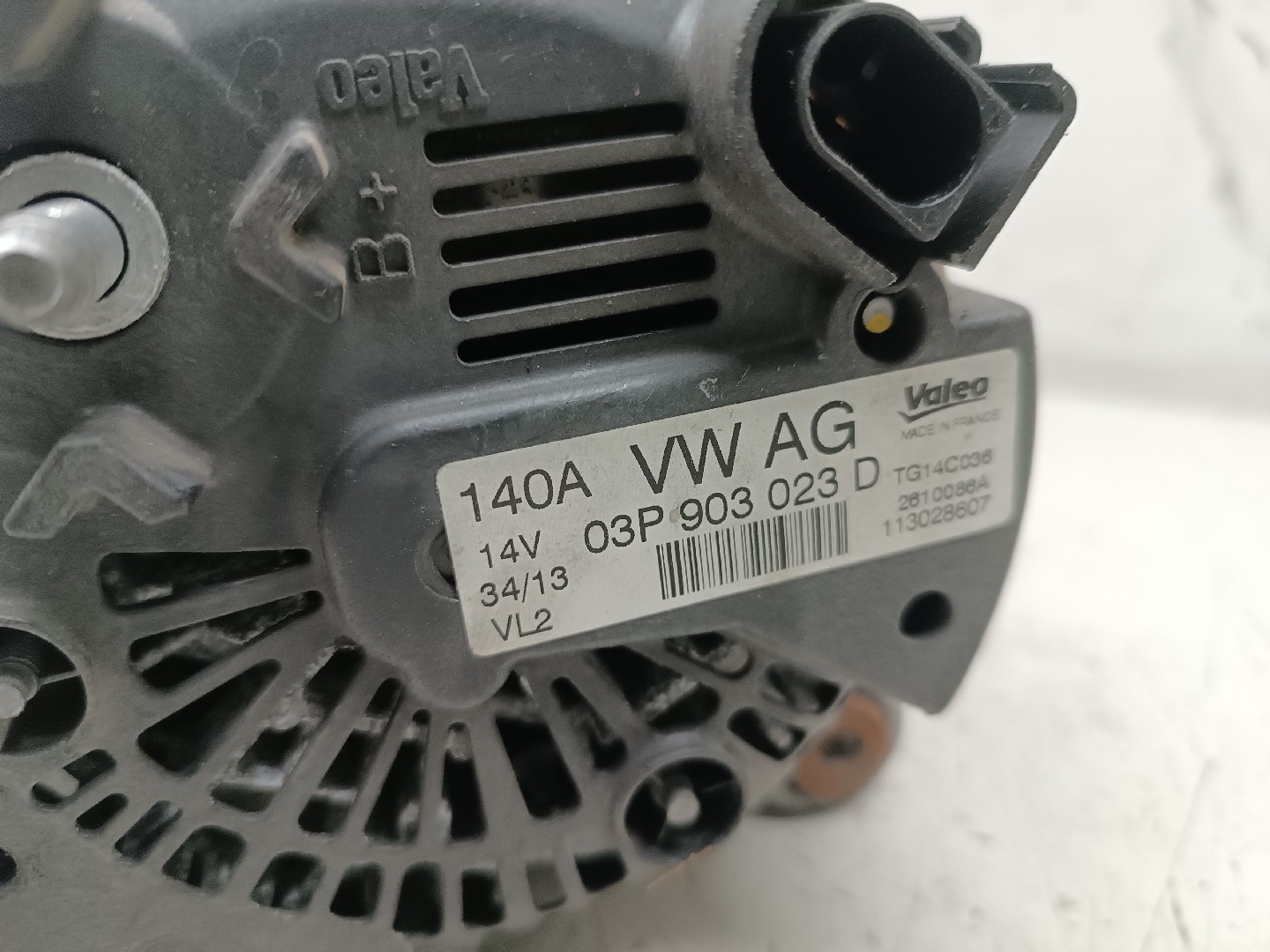 Alternador VOLKSWAGEN POLO (6R1, 6C1) | 09 -  Imagem-3