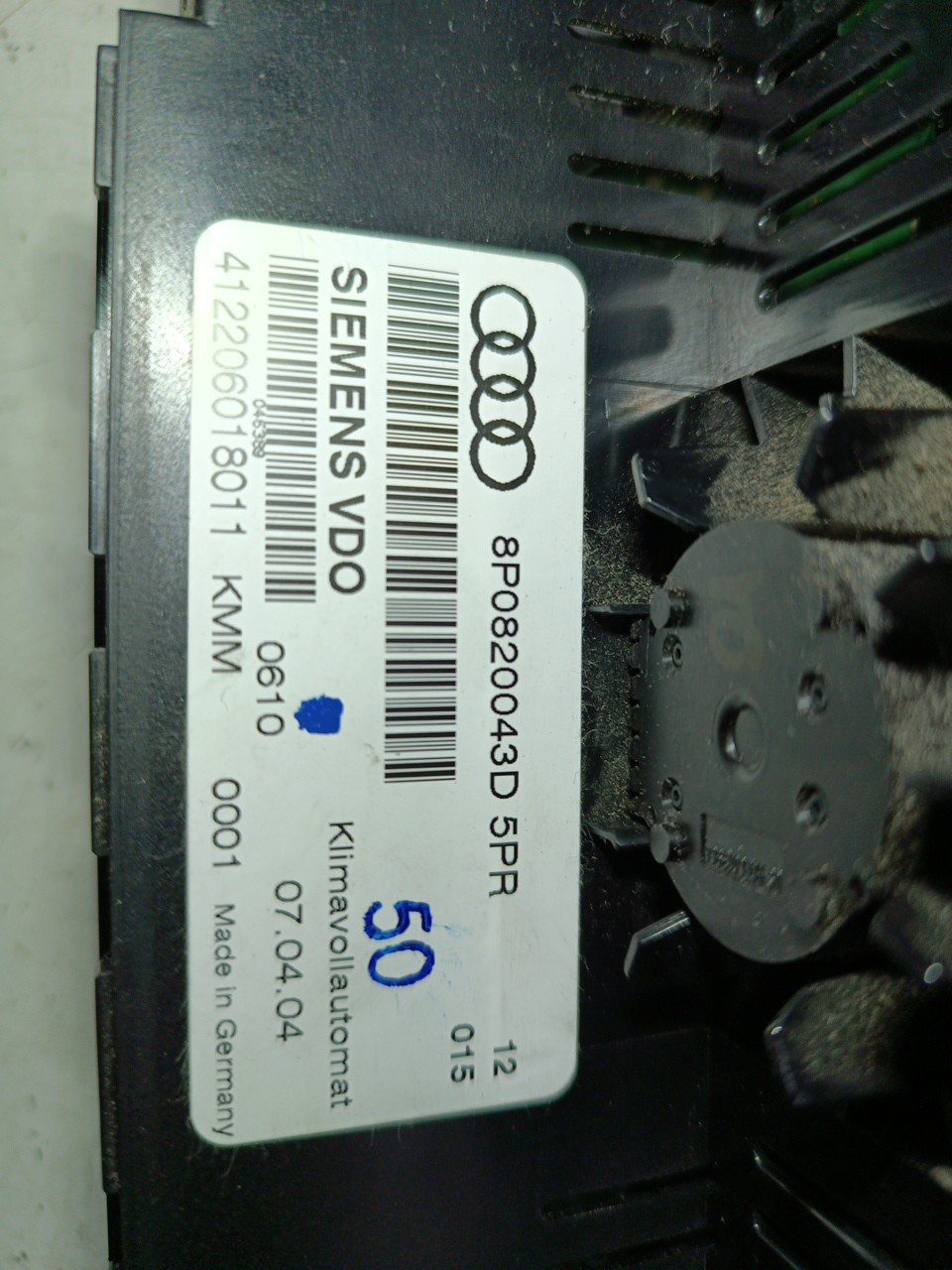 Módulo climatronic AUDI A3 (8P1) | 03 - 13 Imagem-1