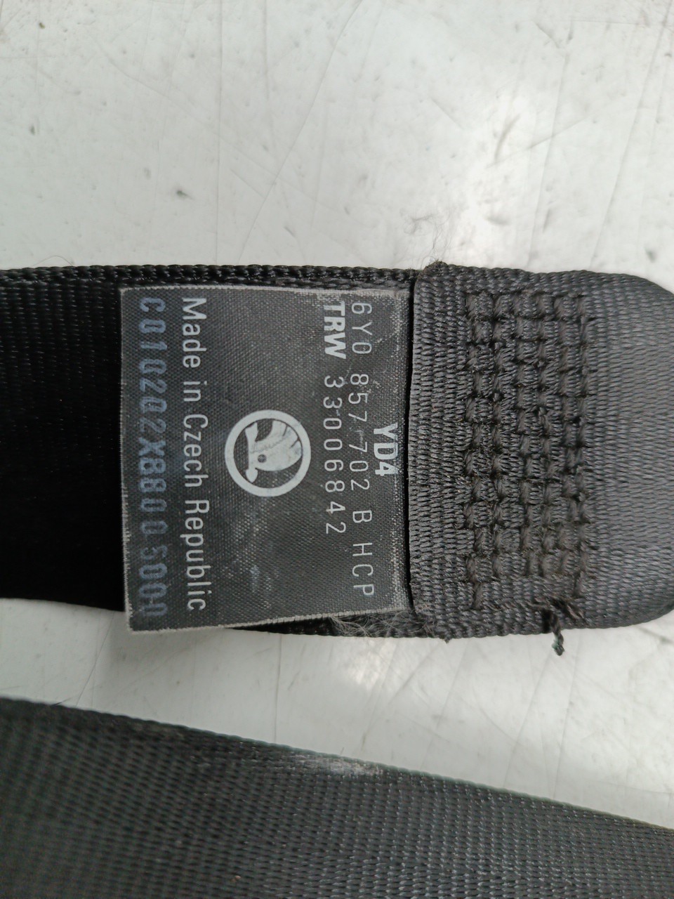 Cinto Frente Direito SKODA FABIA I (6Y2) | 99 - 08 Imagem-1