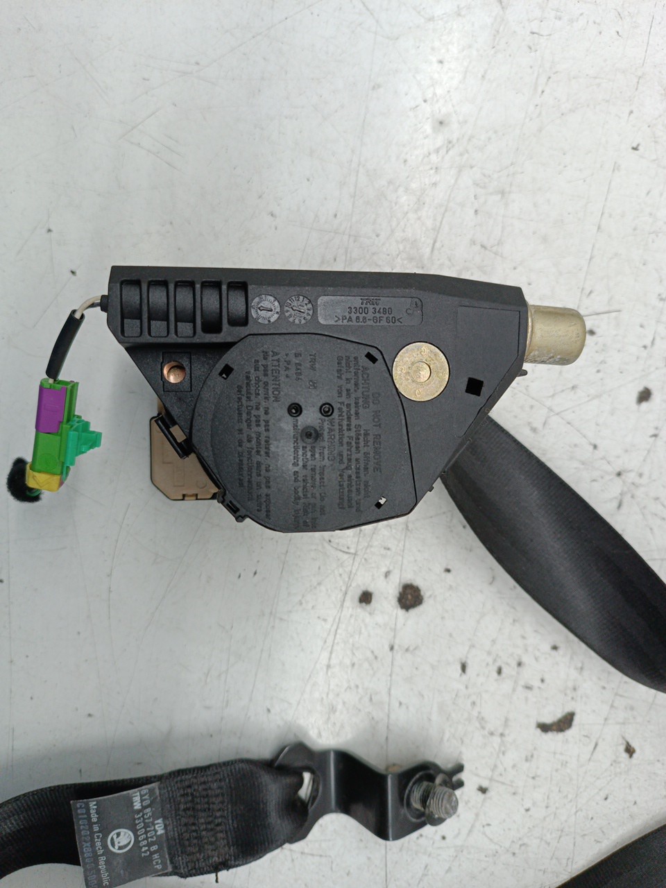 Cinto Frente Direito SKODA FABIA I (6Y2) | 99 - 08 Imagem-4