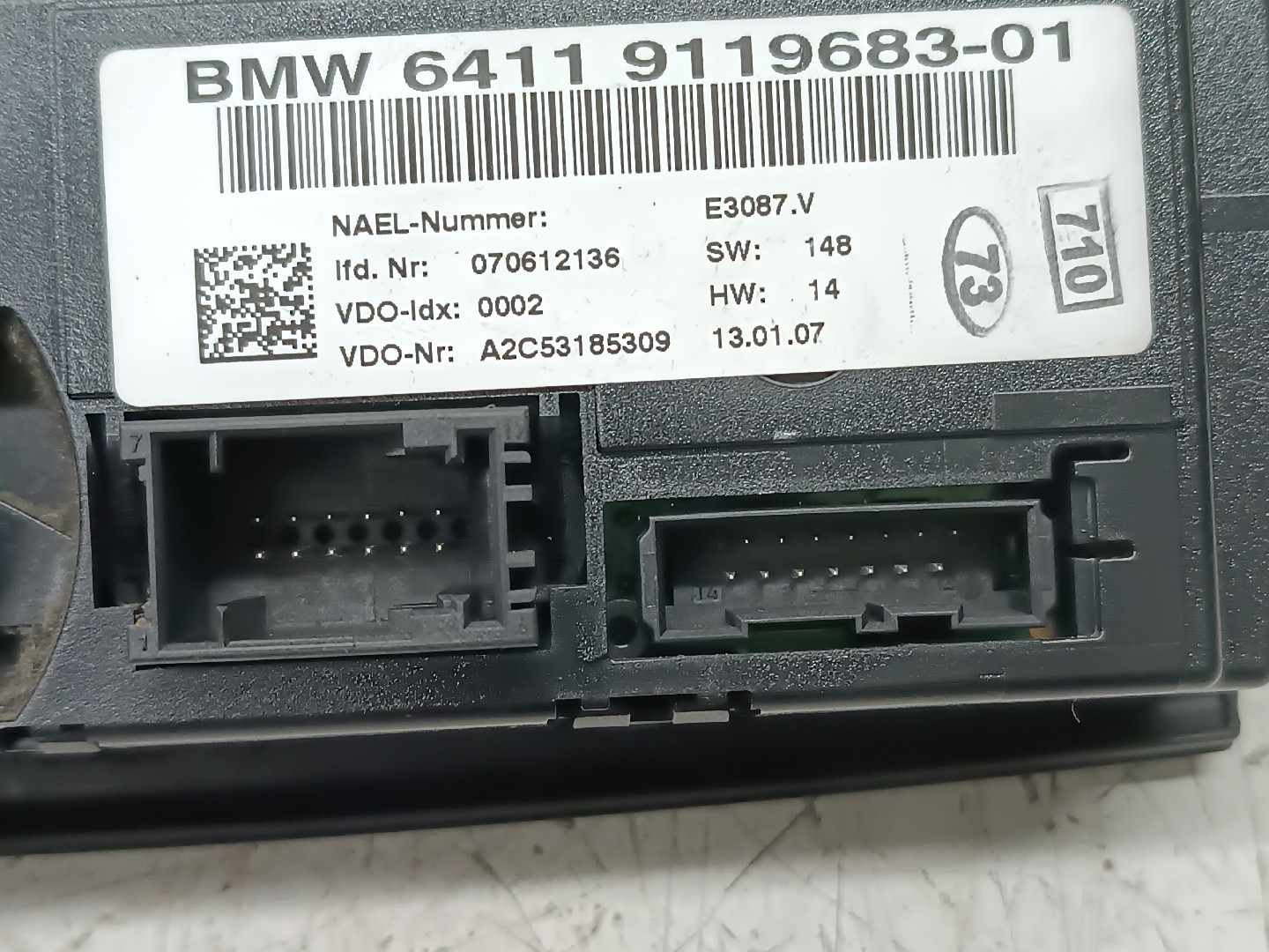 Comando da Sofagem BMW 1 (E87) | 03 - 13 Imagem-4