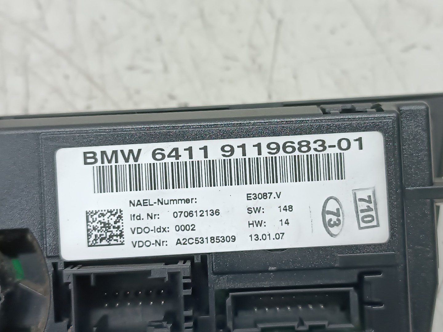 Comando da Sofagem BMW 1 (E87) | 03 - 13 Imagem-3