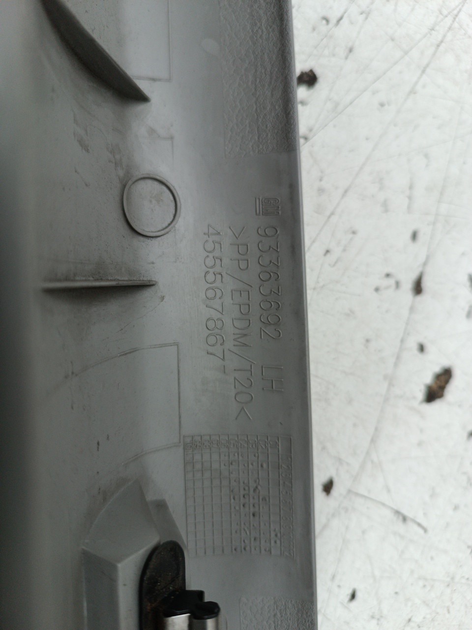 Moldura de pilar A OPEL MERIVA A Veículo multiuso (X03) | 03 - 10 Imagem-1