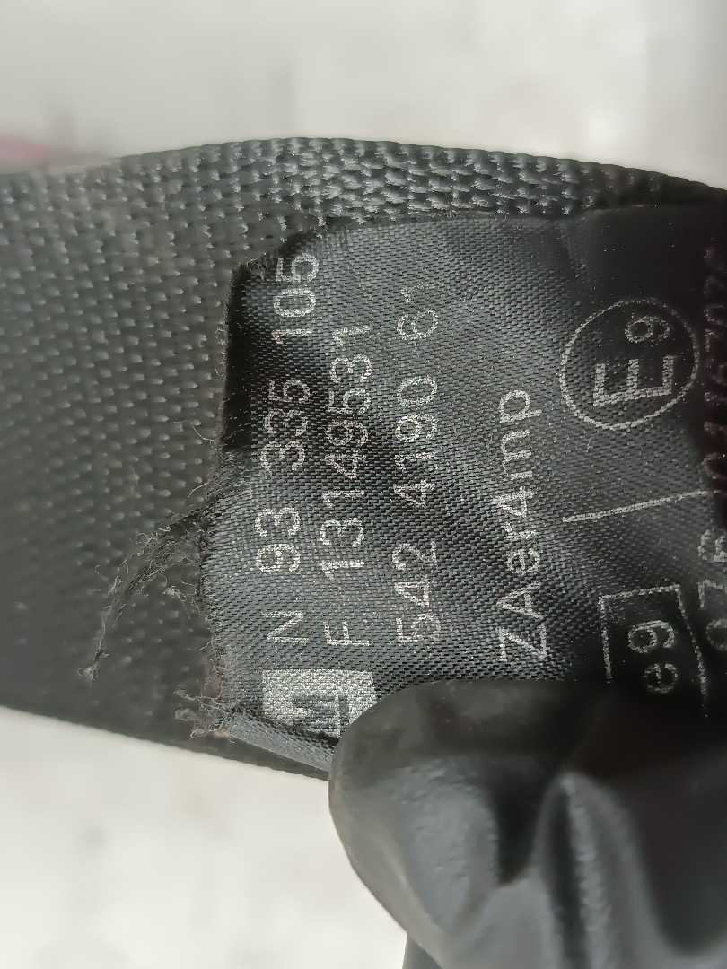 Cinto Frente Direito OPEL MERIVA A Veículo multiuso (X03) | 03 - 10 Imagem-3