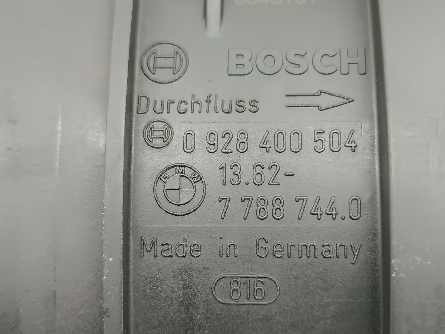 Medidor de Massa de Ar BMW 1 (E87) | 03 - 13 Imagem-3