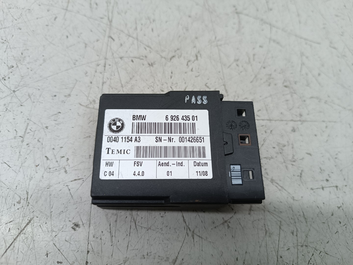 Unidade de controle de banco BMW 3 (E90) | 04 - 12 Imagem-5
