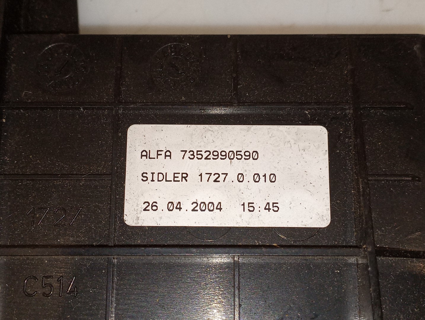 Gaveta ALFA ROMEO 147 (937_) | 00 - 10 Imagem-2