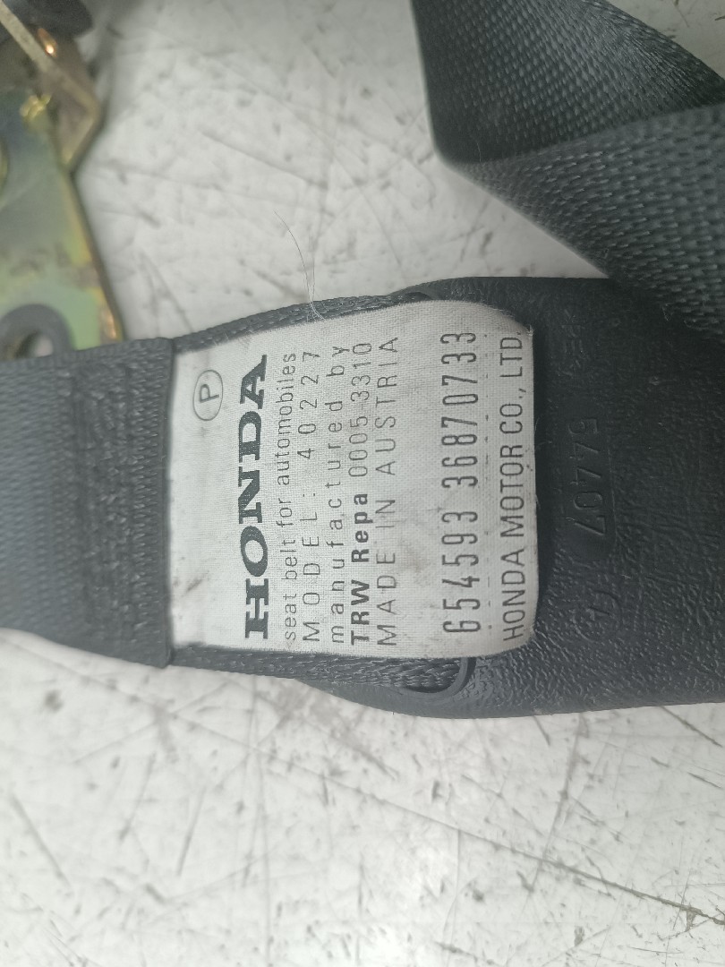 Cinto Frente Direito HONDA CIVIC V três volumes (EG, EH) | 91 - 96 Imagem-2