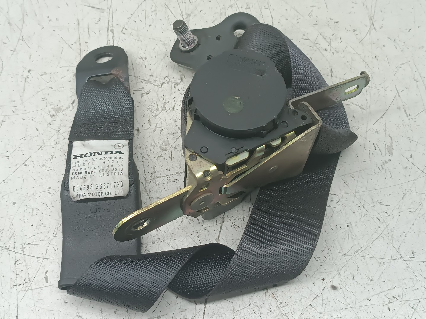 Cinto Frente Direito HONDA CIVIC V três volumes (EG, EH) | 91 - 96 Imagem-4