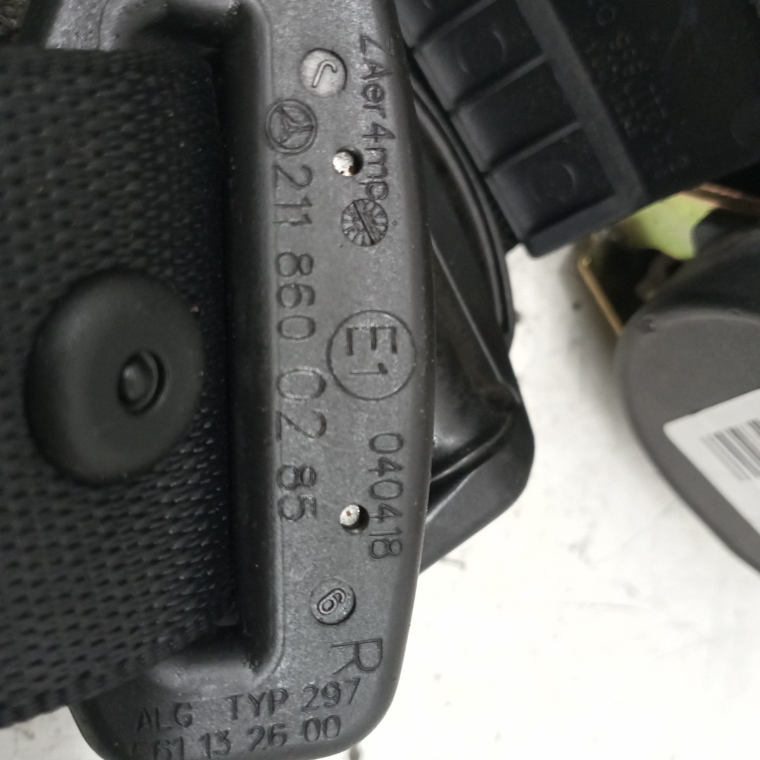 Cinto Frente Direito MERCEDES-BENZ E-CLASS (W211) | 02 - 09 Imagem-2