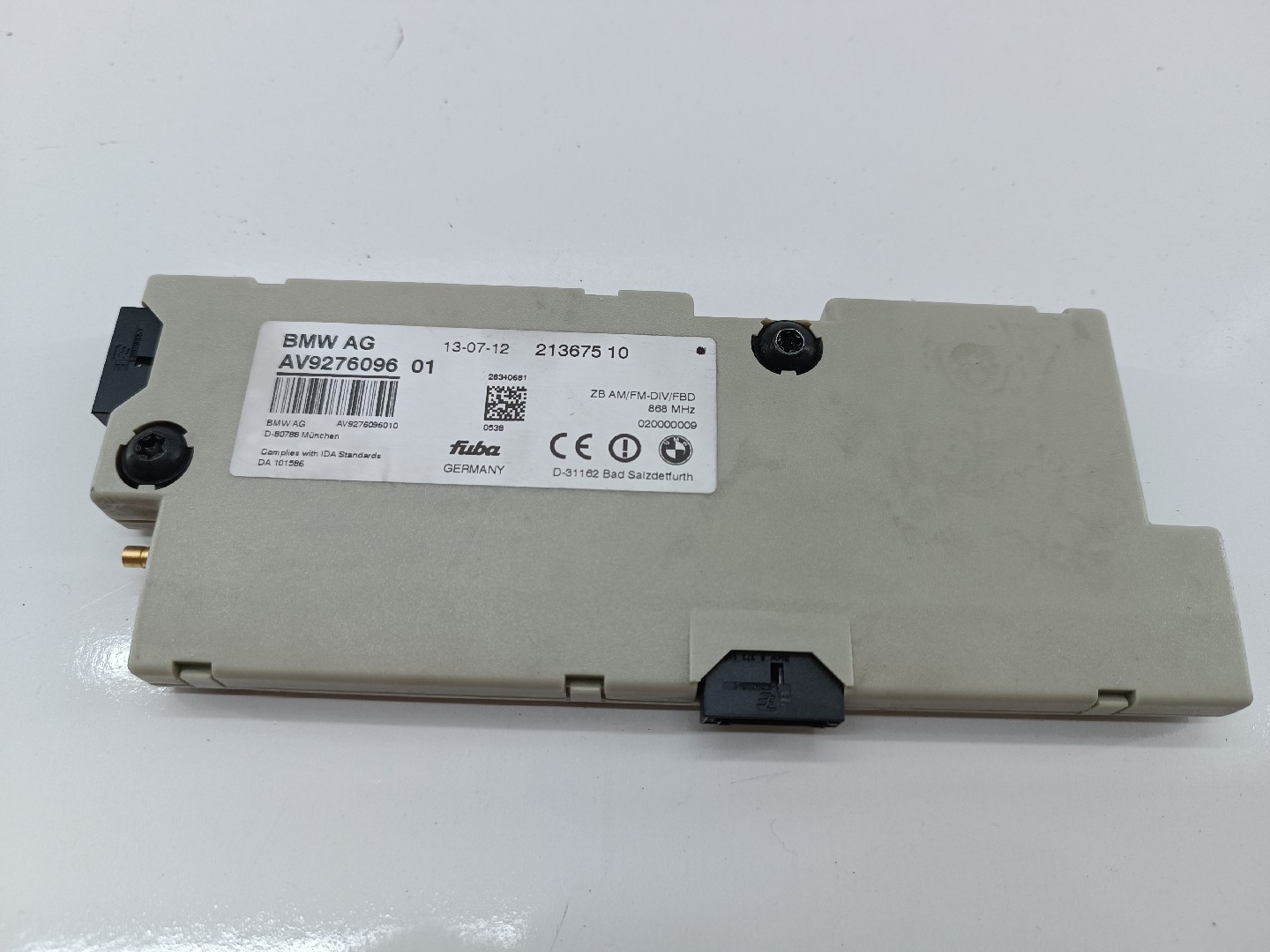 Amplificador de antena BMW 5 (F10) | 09 - 16