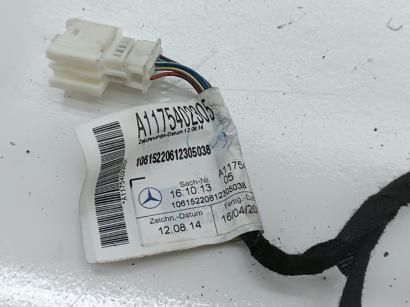 Instalação eléctrica porta trás direita MERCEDES-BENZ CLA Shooting Brake (X117) | 15 - 19