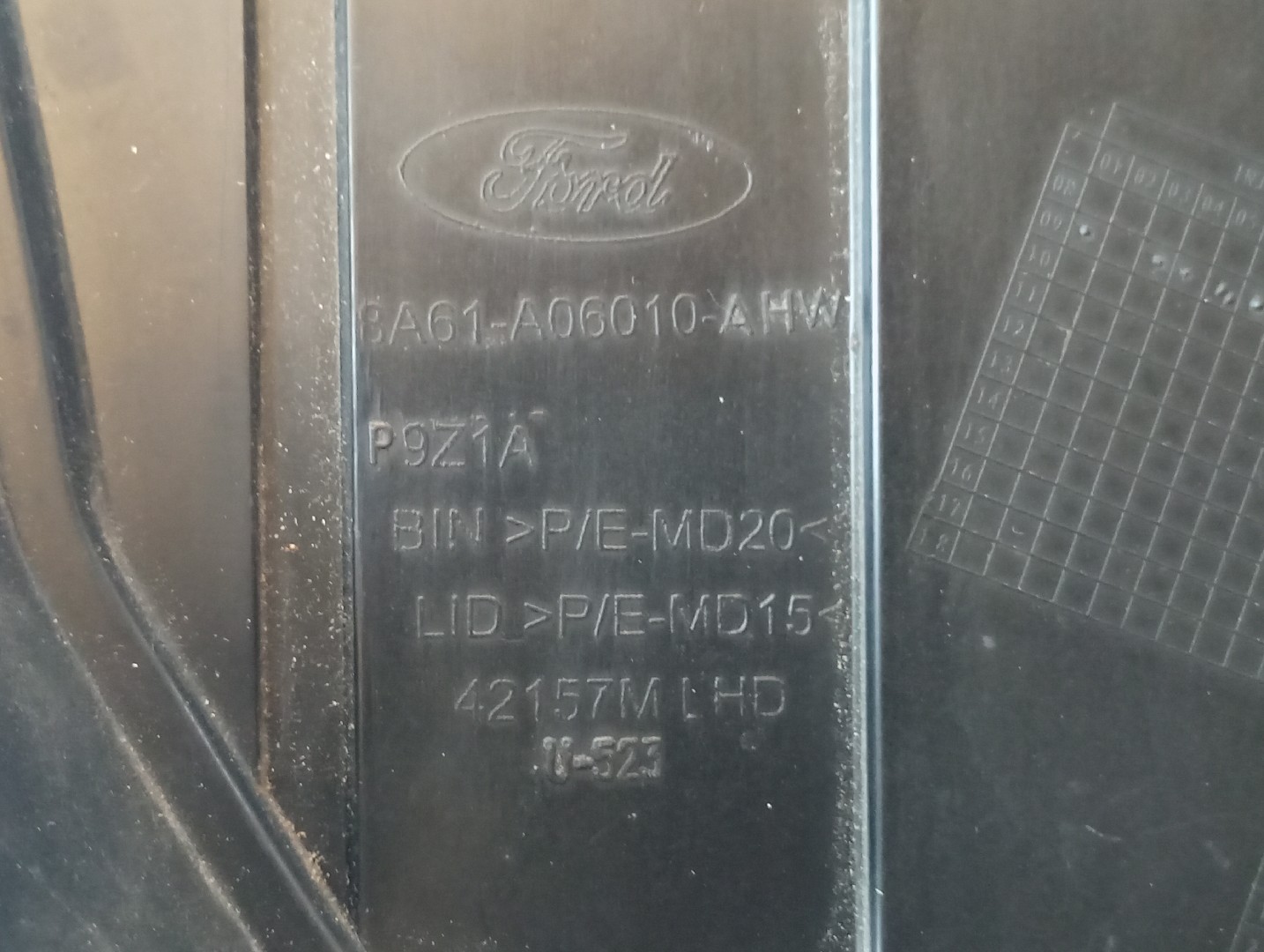 Porta luvas FORD FIESTA VI (CB1, CCN) | 08 -  Imagem-3