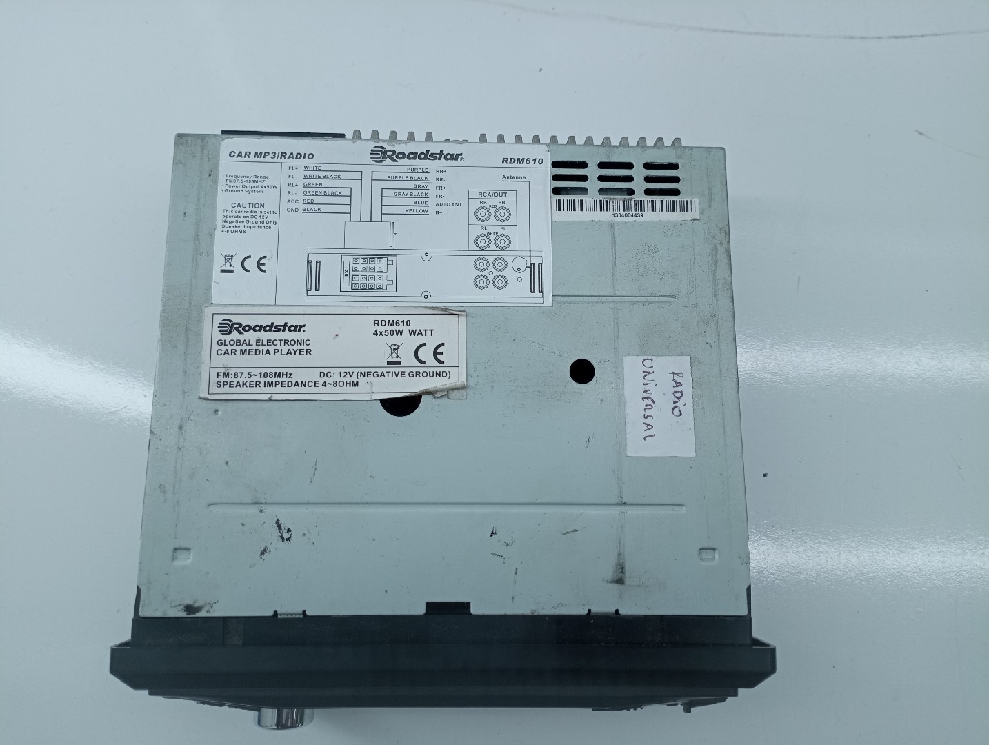 Auto-Rádio Universal Universal