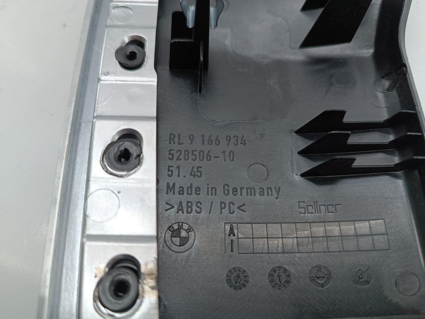 Moldura de tablier BMW 5 (F10) | 09 - 16 Imagem-3