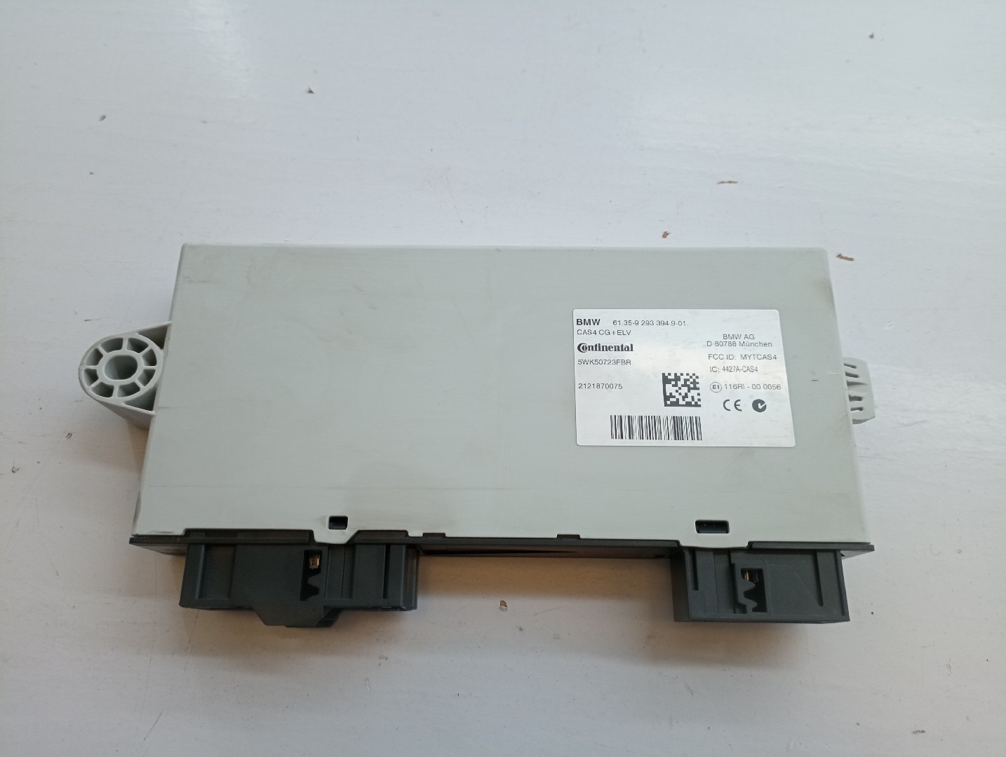 Unidade de control BMW 5 (F10) | 09 - 16