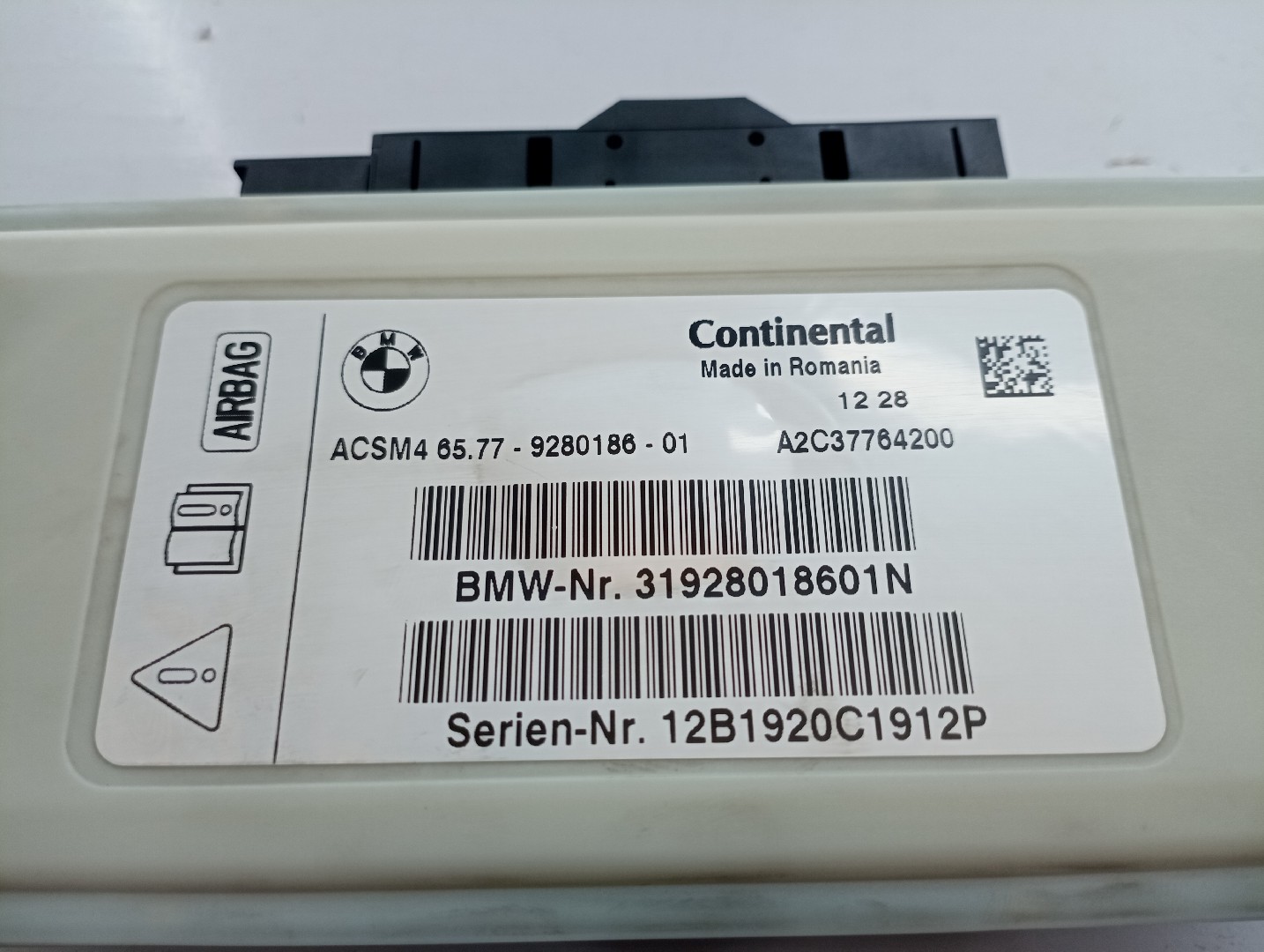 Modulo Airbag BMW 5 (F10) | 09 - 16 Imagem-1