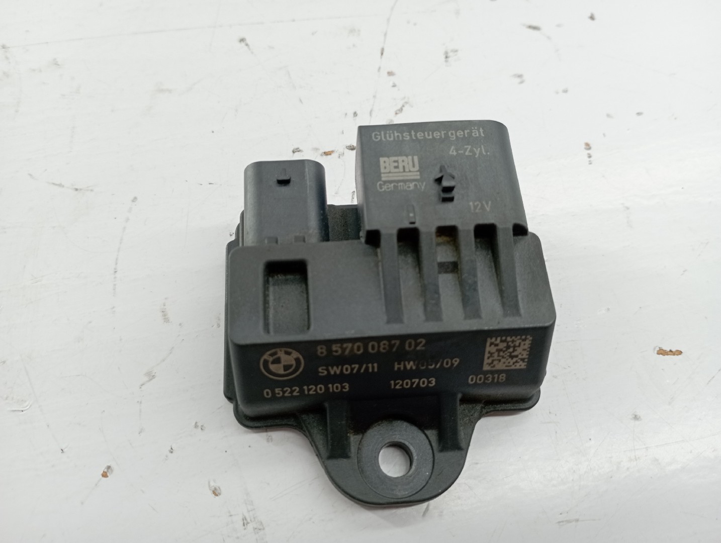 Temporizador das Velas / Rele BMW 5 (F10) | 09 - 16