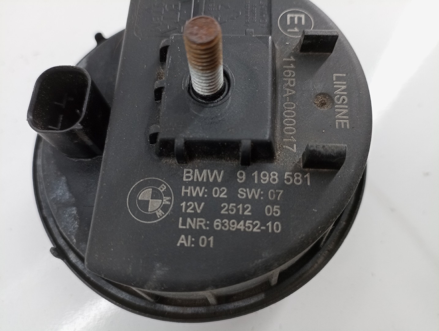 Buzina alarme BMW 5 (F10) | 09 - 16 Imagem-2