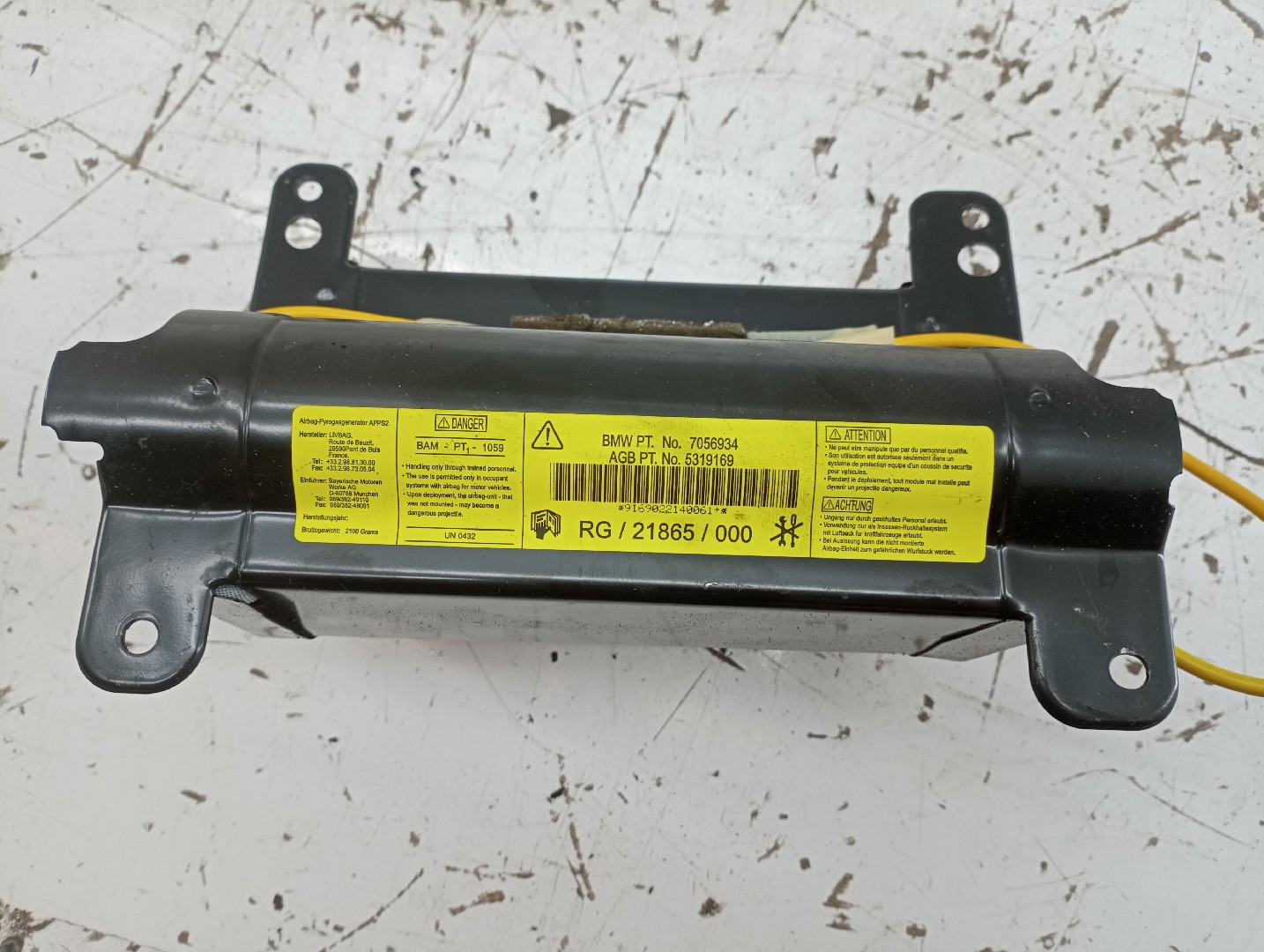 Airbag Passageiro MINI MINI (R50, R53) | 01 - 06