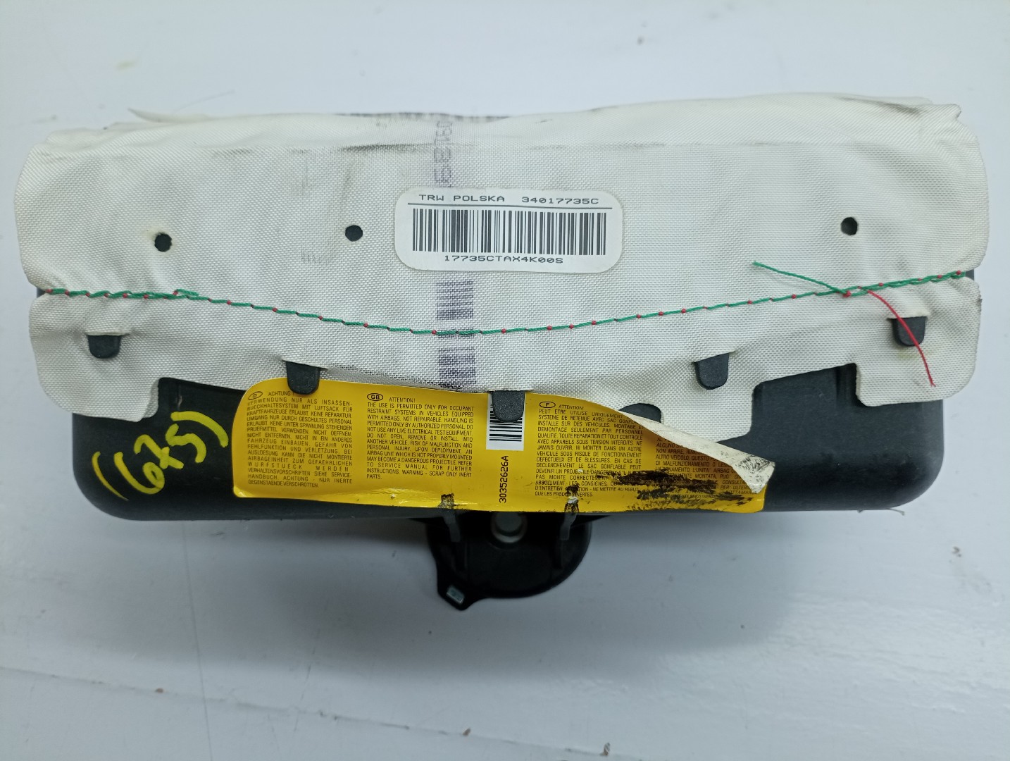 Airbag Passageiro FIAT BRAVO II (198_) | 06 -  Imagem-2