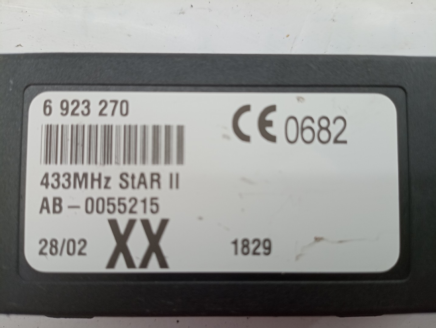 Amplificador de antena MINI MINI (R50, R53) | 01 - 06