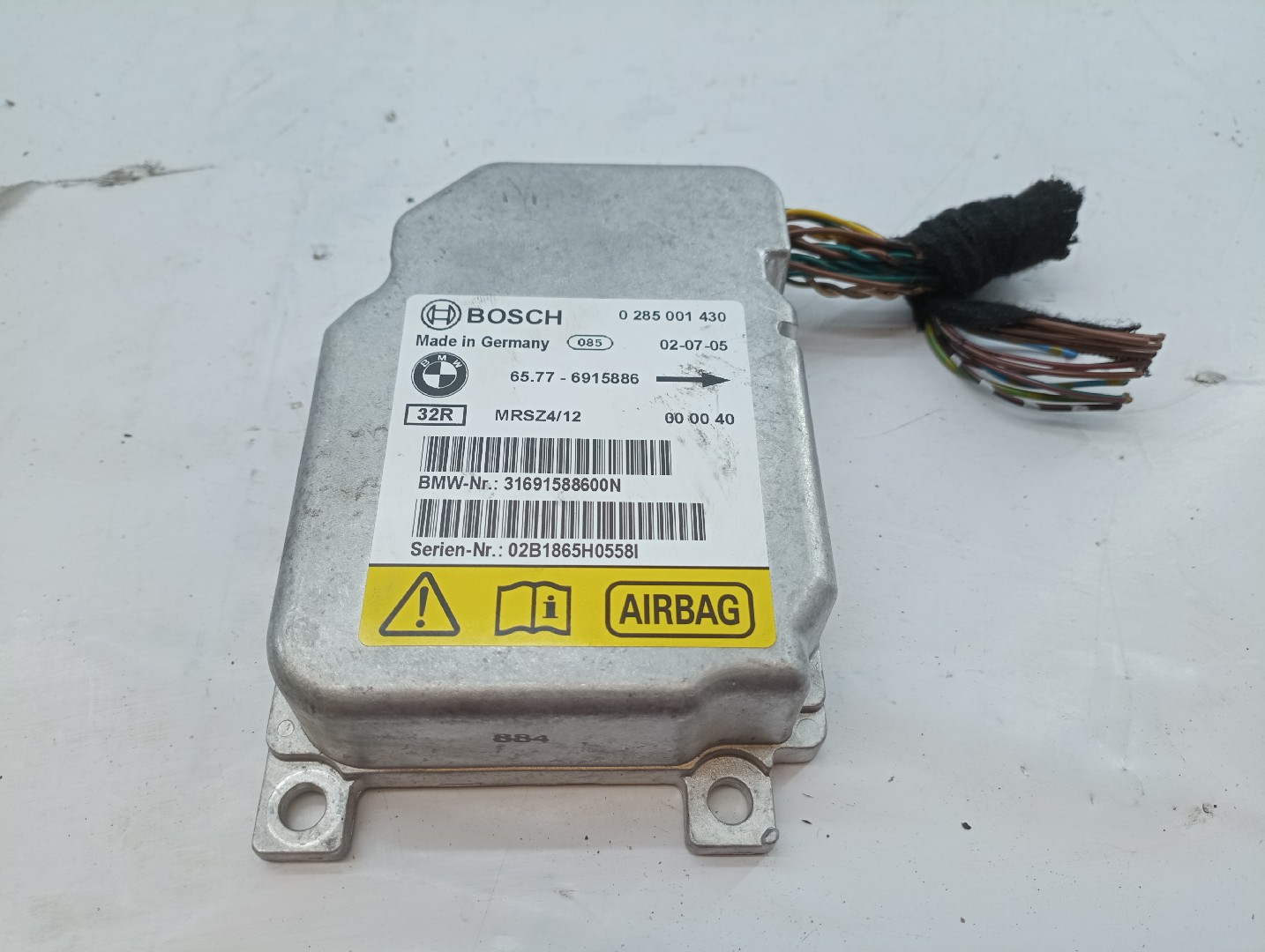 Modulo Airbag MINI MINI (R50, R53) | 01 - 06 Imagem-1