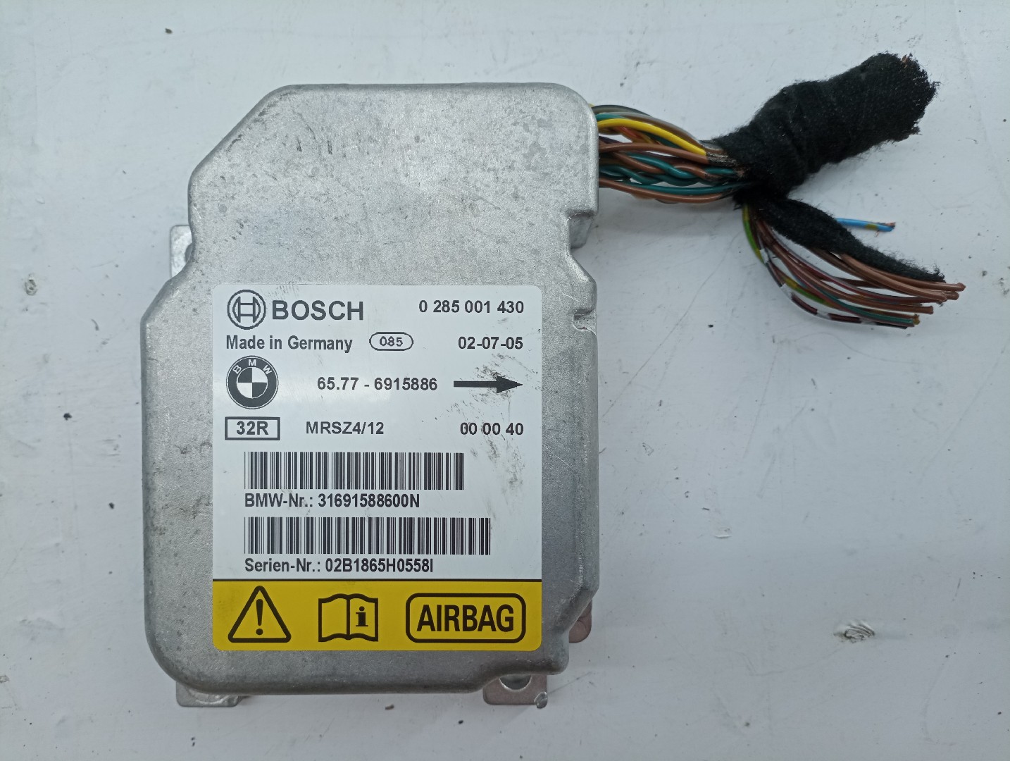 Modulo Airbag MINI MINI (R50, R53) | 01 - 06 Imagem-6
