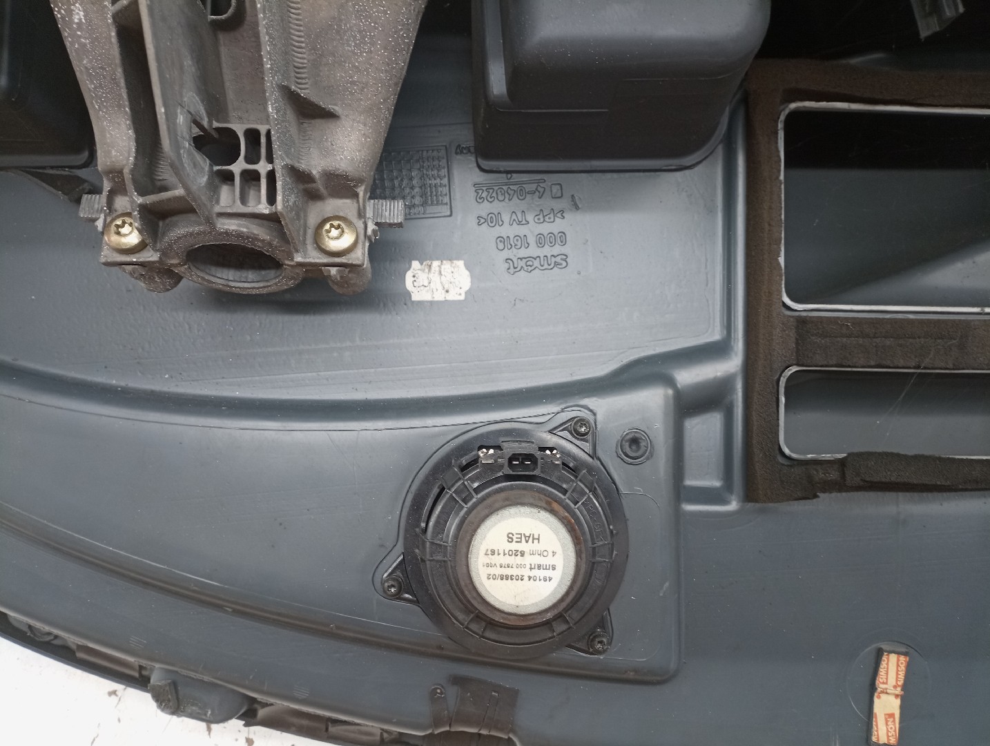 Tablero de instrumentos SMART FORTWO Coupé (450) | 04 - 07 Imagem-4