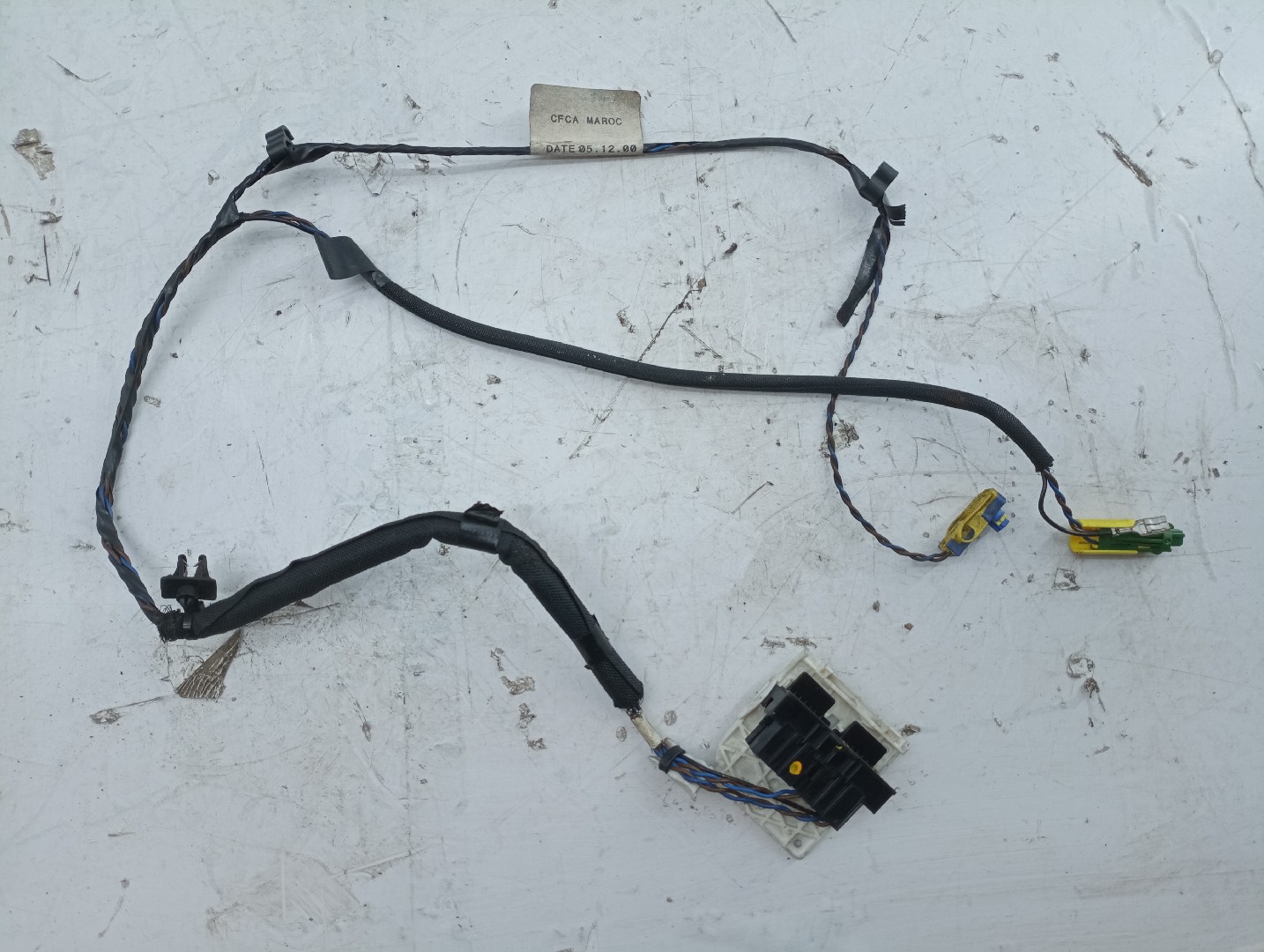 Instalação eléctrica porta frente direita RENAULT LAGUNA II (BG0/1_) | 01 - 07 Imagem-1