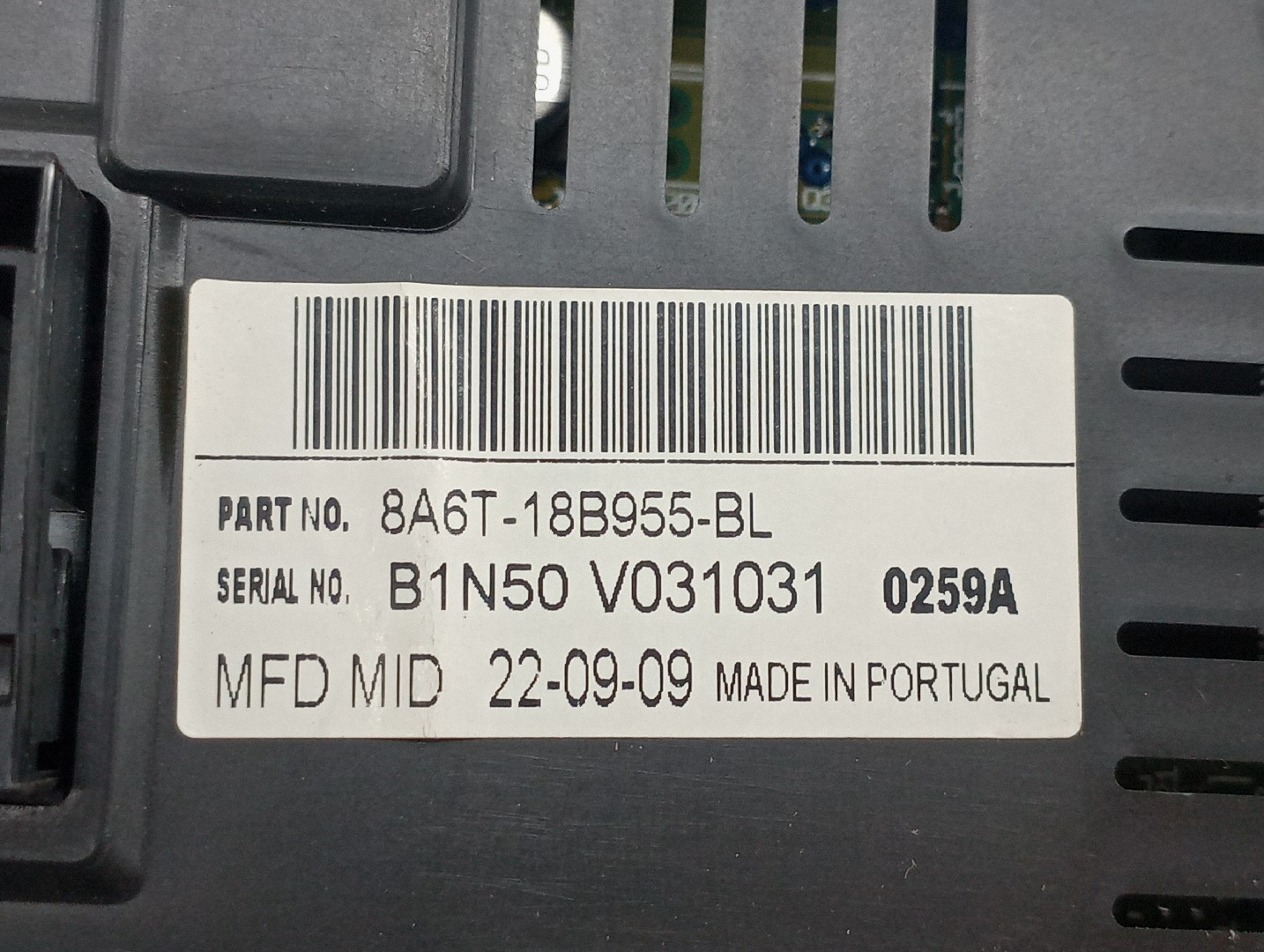 Display FORD FIESTA VI (CB1, CCN) | 08 -  Imagem-2